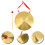 Strumento In Rame Portatile Per Avviso A Percussione 5