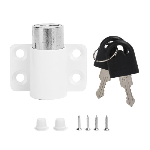 Security Window Locks With Keys Sliding Window Locks Adjustable Aluminum Ventilation Safety Lock Easy Assembly No Tools Required Universal Compatibili