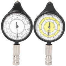 Ferramenta essencial para medição de mapas, calculadora de distâncias resistente ao desgaste, leve e portátil, com mini roda de metal, ótimo