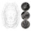 Reusable Ginseng Fruit Mold Clear Small Growth Fruits Mold 6