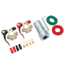 Battery Terminal Connectors, Quick Disconnect Heavy Duty Clamps, Designed 4 Easy Use In Cars, Vans, Trucks, Featuring Material & Multiple Cable