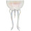 Creative Jellyfish Shape Wine Goblet For Pub Use Transparent Glass 3