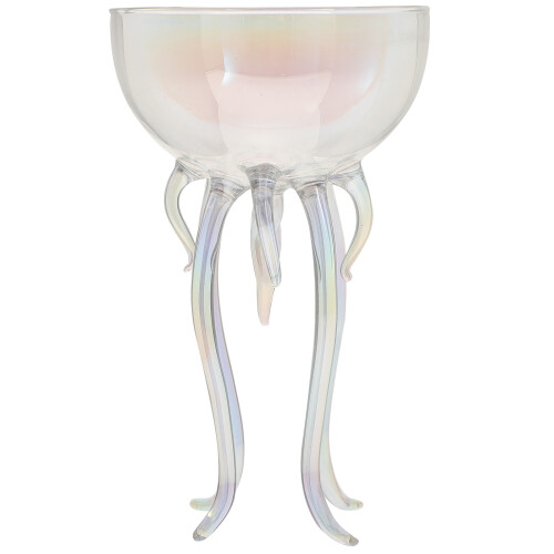 Creative Jellyfish Shape Wine Goblet For Pub Use Transparent Glass 2