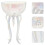 Creative Jellyfish Shape Wine Goblet For Pub Use Transparent Glass 11