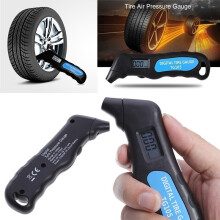 Digitale bandenspanningsmeter met multifunctioneel display, draagbaar ontwerp, antisliphandgreep, ergonomische constructie, hoge precisie en realtime
