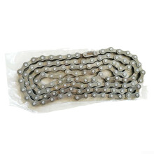Bicycle Chain for Single Speed Use, 116 Links of Sturdy Steel Material with Safety Buckle Feature