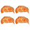 4Pcs Artificial Dumpling Model For Photography And Restaurant Use 10