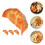 4Pcs Artificial Dumpling Model For Photography And Restaurant Use 5
