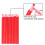 One Box Peel-Off Roll Pen Trimming Thread Sewing Marker Red 2