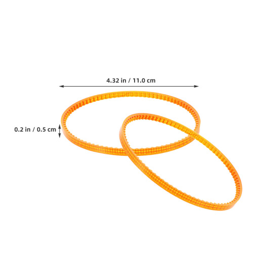 4Pcs Cotton Candy Machine Belts – Replacement For Home Or Commercial 2