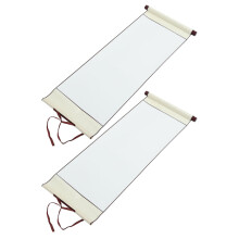 2Pcs Calligraphy Scroll Paper Painting Hanging Chinese Paper