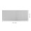 2Pz Targhe Nome Inox Argento Per Ufficio E Bagno 3