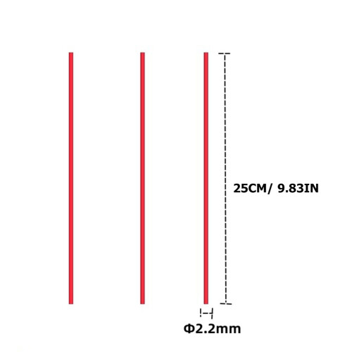 100Pcs Spray Can Straws Replacement Extension Straws 1