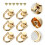 6 Stuks Multifunctionele D-Ring Legering D-Knop Rugzakaccessoires 6