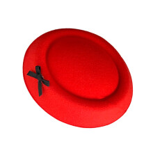 Chapeau polyvalent à la mode, uniforme d'académie,-Rouge