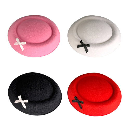 Chapeau polyvalent à la mode, uniforme d'académie,-Rouge 1
