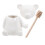 set barattoli in orso con cucchiaio legno 5
