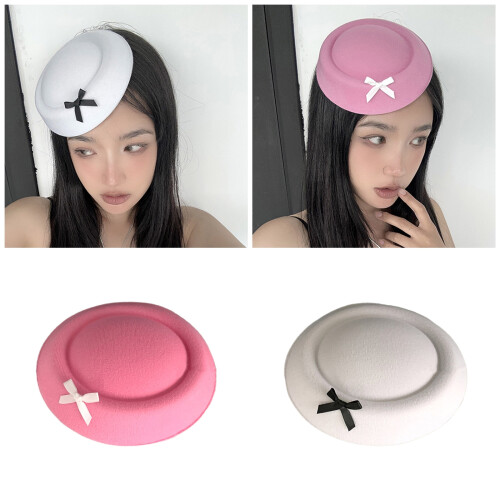 Chapeau polyvalent à la mode, uniforme d'académie,-Rouge 2