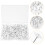 2 boxes clear push pins for office cork boards 1