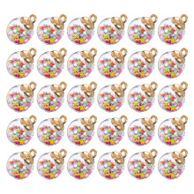 30Stk DIY Mini Balls Star Sequin Balls Schmuckanhänger