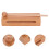 Light Yellow Wood Block Hand Chime Orff Percussion Classroom Tool 11