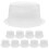 10 PVC plastic hoedvormer rond wand of 9