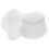 10 PVC plastic hoedvormer rond wand of 11