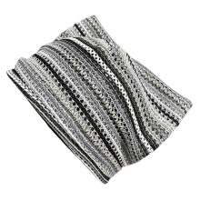 Chapeau à motif rayé accrocheur, chapeau à oreilles de-Noir