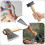 20 pièces cale de hache en acier au carbone, accessoire fixation 7