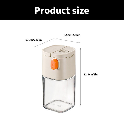 Multipurpose Kitchen Condiment Bottle Easy to Clean Seasoning 2