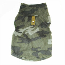 (camouflage, XS) Dog Clothes Pet Vest Winter Soft Warm Jacket Coat Fleece Cute Fashion Sweater