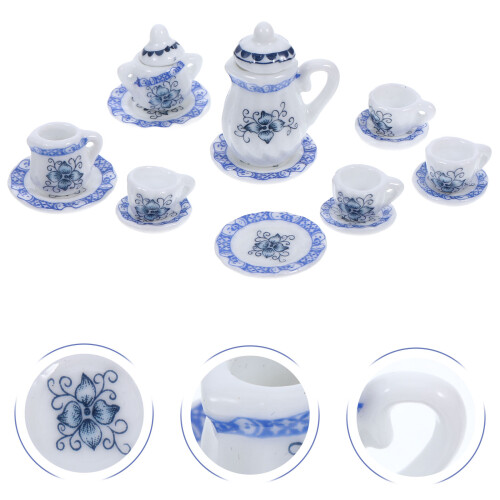 Conjunto Com , E Prato Para Casa Bonecas 1