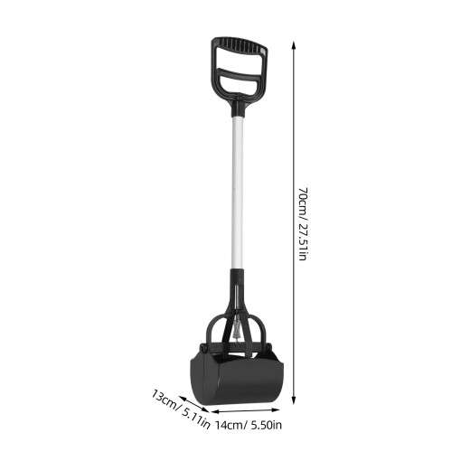 1Pc Pet Waste Picker Durable Plastic Pooper Scooper for Outdoor Use 1