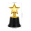 6 troféus de plástico para festas, , esportes e eventos 2
