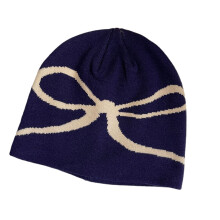 Bonnets amusants, chapeau à motif de nœud papillon,-Bleu marine