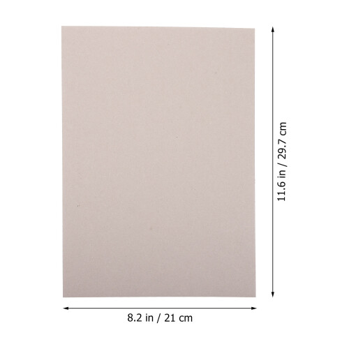 10 Unidades Crianças DIY Papelão Espessado Dupla Face 1