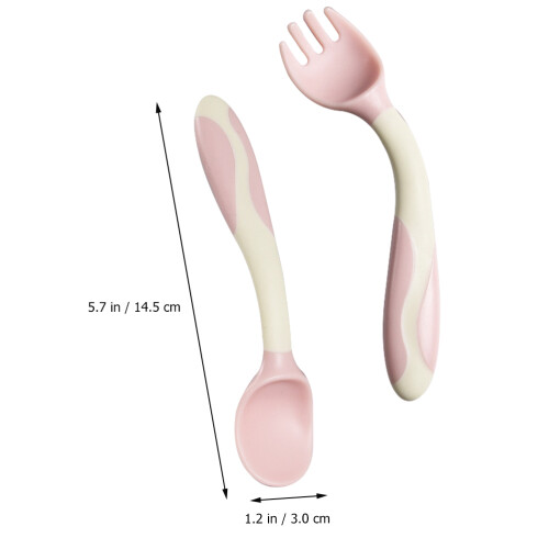 2 Sets Flexibele Lepels En Babytraining 1