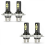 4X H7 LED Λαμπτήρες Προβολέων Χαμηλής Σκάλας 60000LM 6000K 220W Ψυχρό Λευκό 1