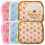 6 pcs guinea pig mats for hamster cages, comfortable liners 3