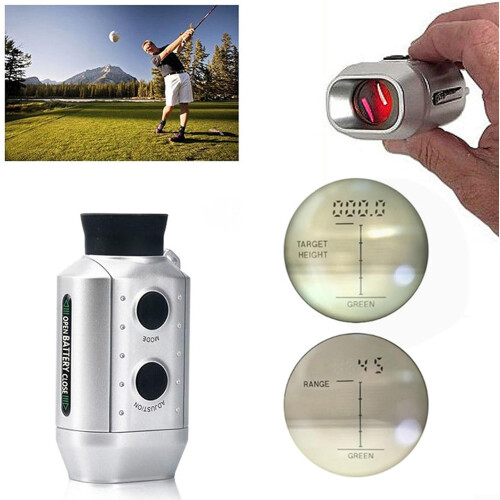 Golfing Rangefinder Scope, Digital Measuring Instrument for Accurate Distance, 7X Magnification 1