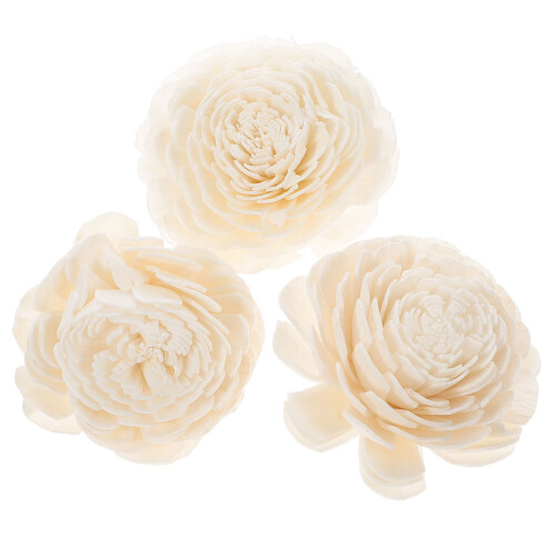 3Pcs Emulação Planta Flor Decoração Casa