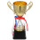 1 Troféu Metal Para Escolar (24cm) 11