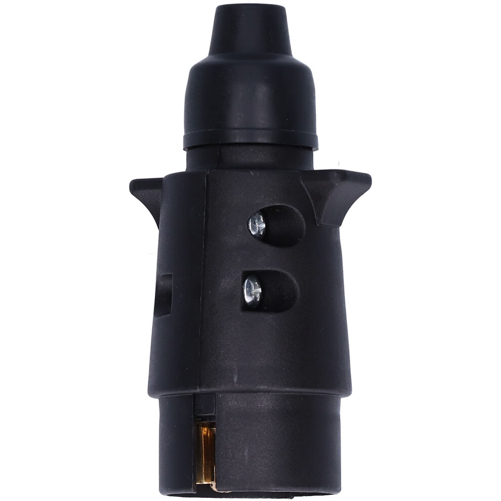 Trailer Plug 7 Core Coiled Cable Flexible Retracted Insulation Quick & Easy Connections Prevent Tangling Durable Weather Resistant Connection 9139052842694