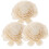 3Pcs Emulação Planta Flor Decoração Casa 7
