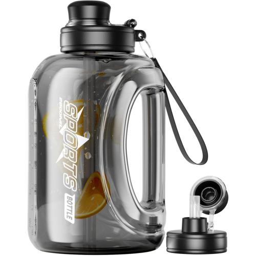 Μεγάλο μπουκάλι νερού 2800ml με ζυγαριά, μοντέρνο μεγάλο αθλητικό μπουκάλι συμβ