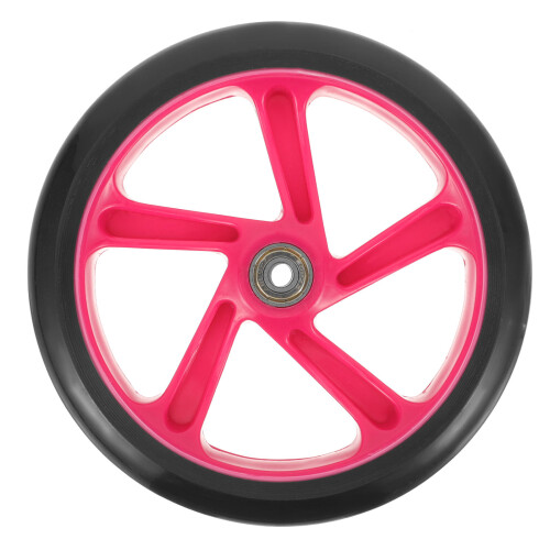 Wheel Scooters Skateboard Rood Pu Elasticiteit