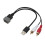 Σύνθετο καλώδιο AV με USB2RCA και AUX, σχεδιασμός χωρίς μπερδέματα και συμβατότητα με 2