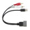 Σύνθετο καλώδιο AV με USB2RCA και AUX, σχεδιασμός χωρίς μπερδέματα και συμβατότητα με 6