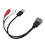 Σύνθετο καλώδιο AV με USB2RCA και AUX, σχεδιασμός χωρίς μπερδέματα και συμβατότητα με 7