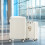 Living And Home 26inch Suitcase with Cup Holder and Hooks, White 1